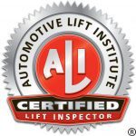 Automotive Lift Institute Certified Lift Inspectors logo