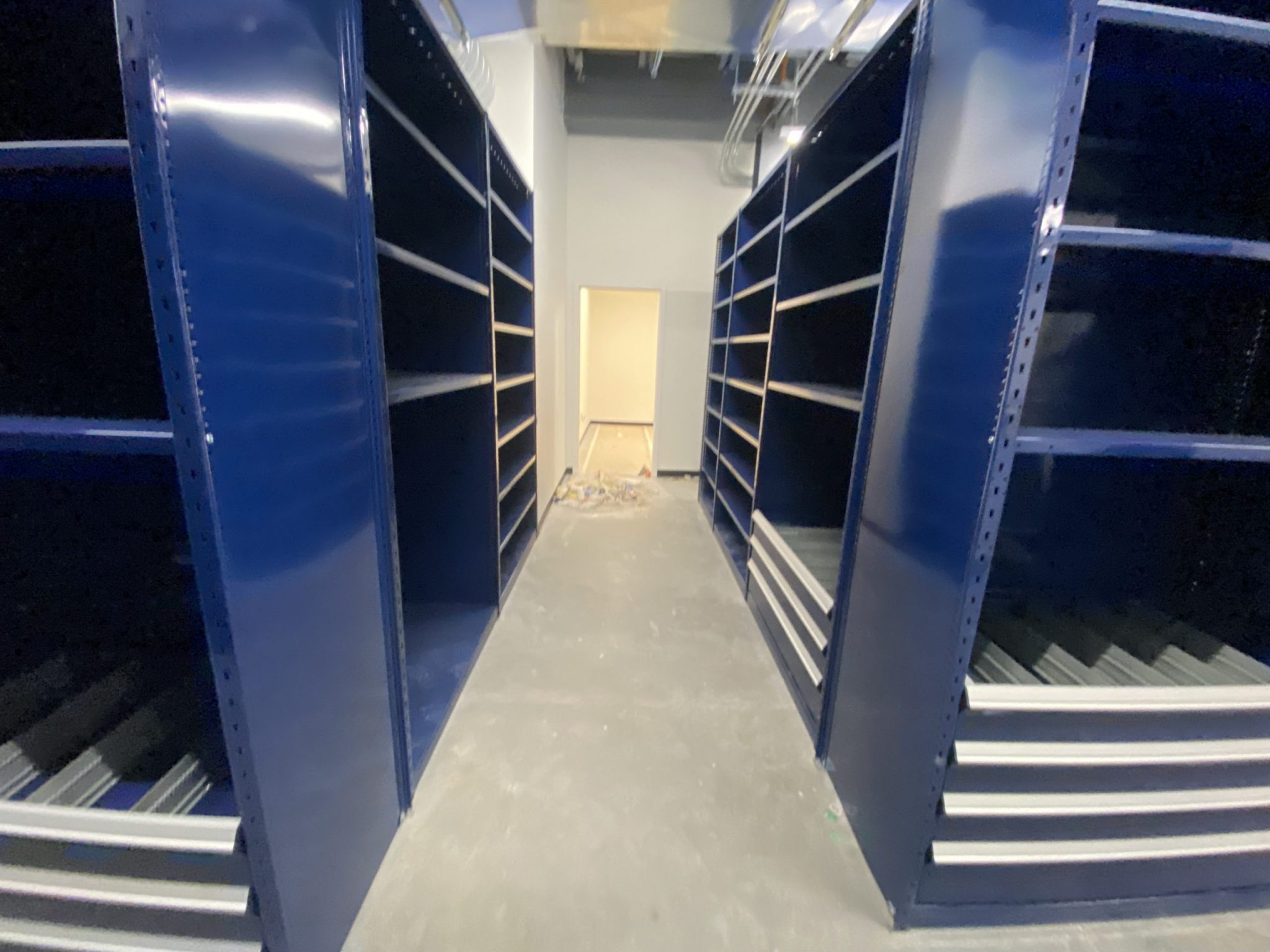 Custom Parts Storage Shelves